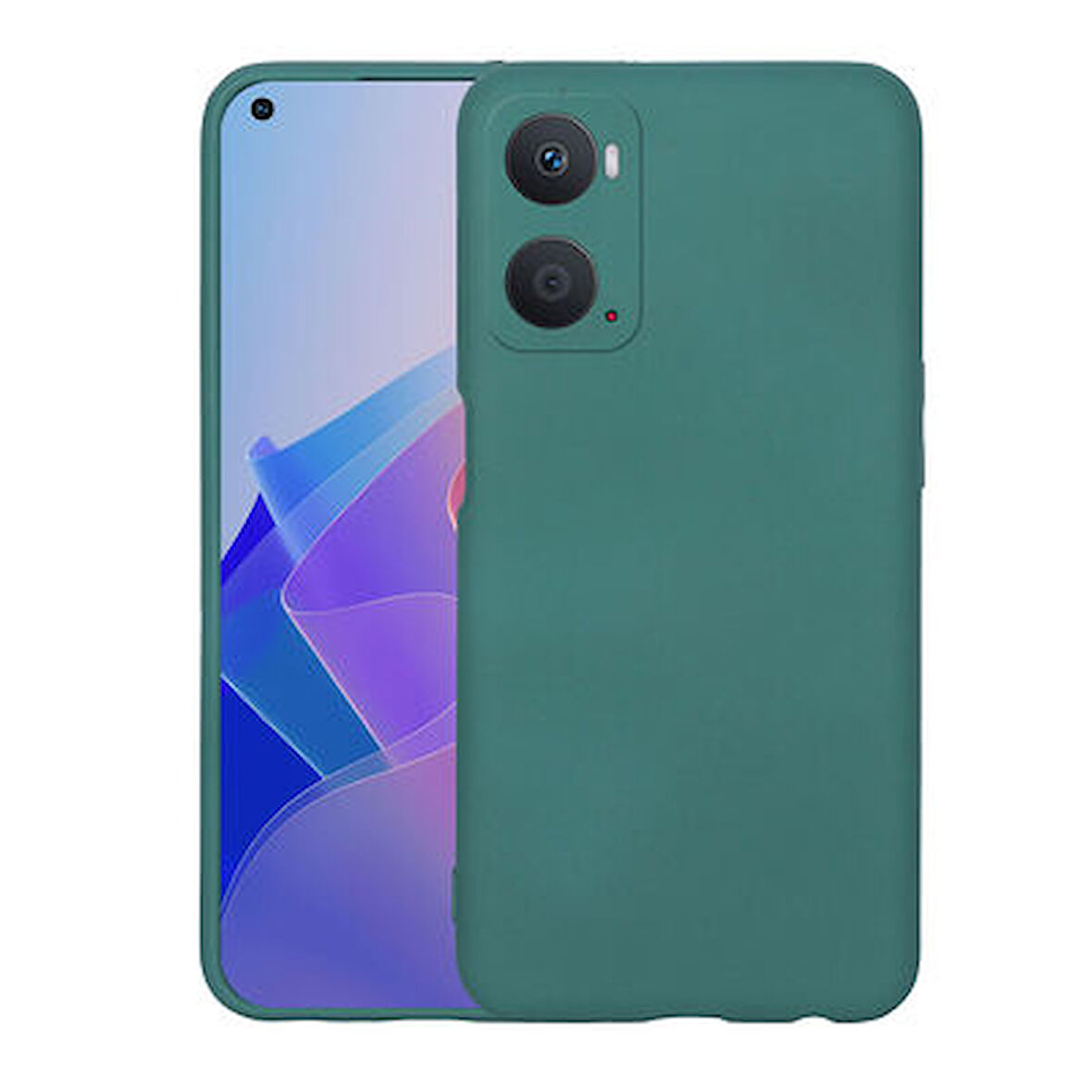 Oppo A36 İçi Kadife Dolgulu Şık Candy Lansman Silikon Kılıf