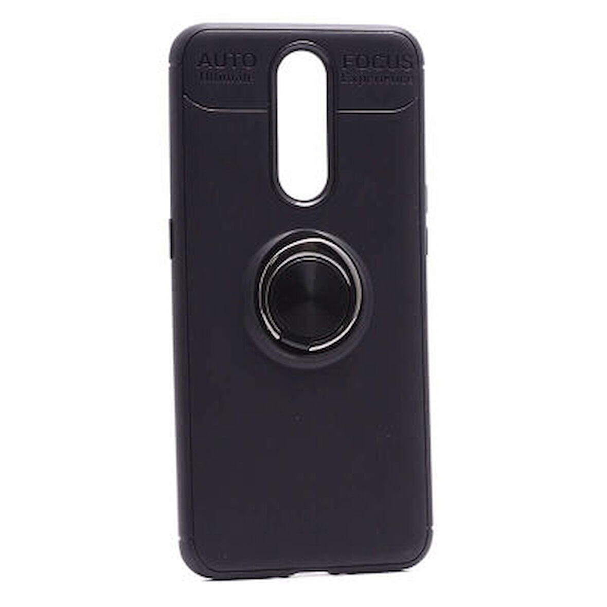 Oppo RX17 Pro  Kılıf Yüzüklü Sağlam Esnek Ringo Silikon Kapak