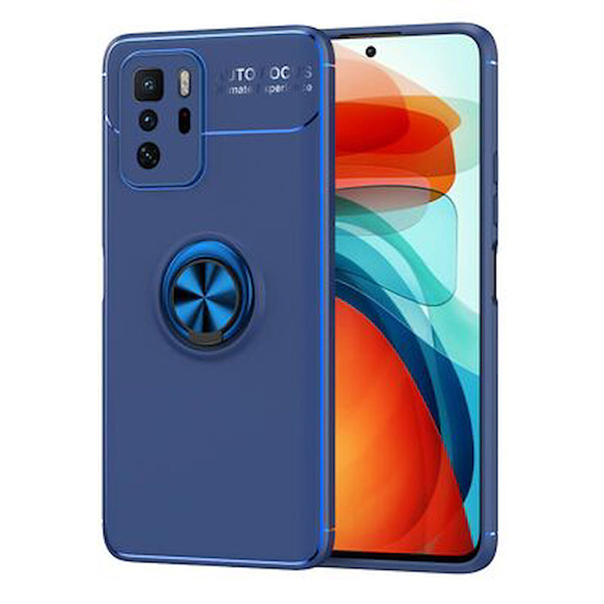 Poco X3 GT  Kılıf Yüzüklü Sağlam Esnek Ringo Silikon Kapak