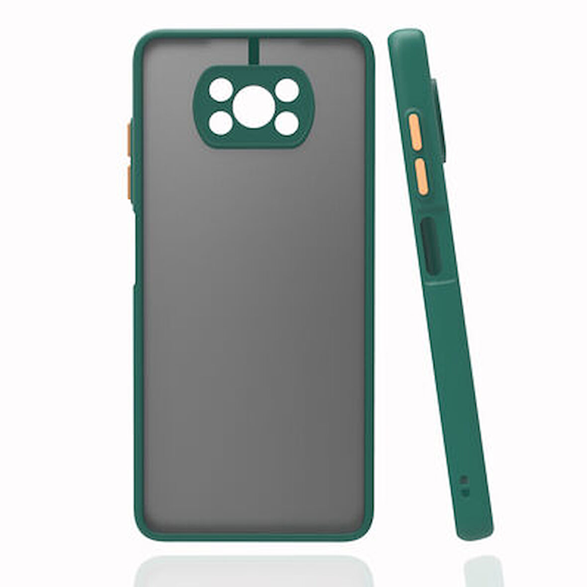 Poco X3 Pro Kılıf Sade Mat Görünümlü Vulcan Silikon Kapak