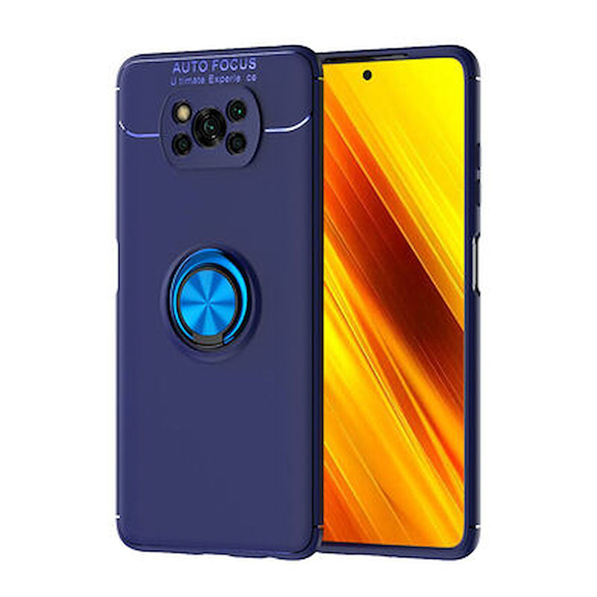 Poco X3 Pro  Kılıf Yüzüklü Sağlam Esnek Ringo Silikon Kapak