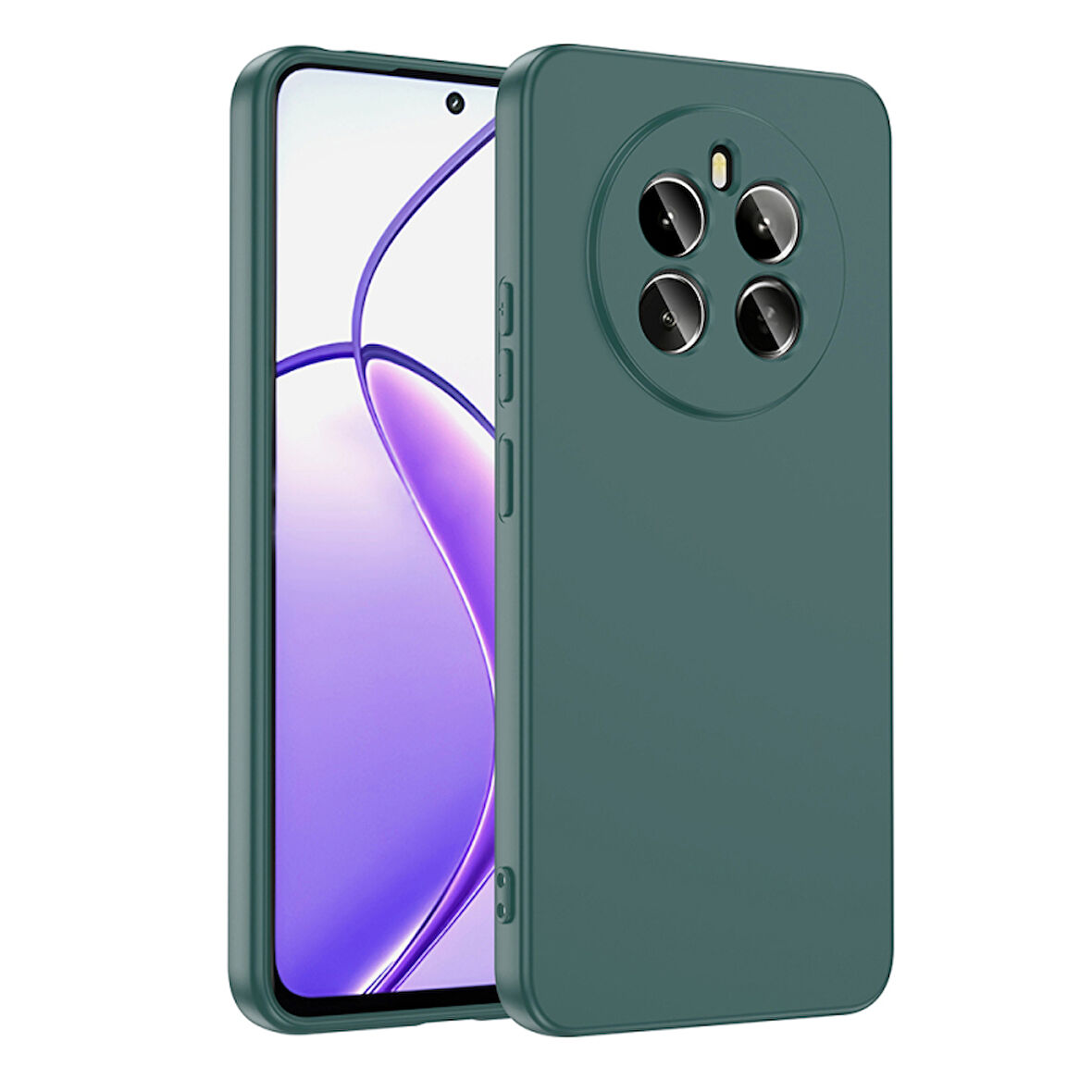 Realme 12 Plus Kılıf İçi Kadife Dolgulu Kasayı Çizmeyen Sweetish Lansman Premium Kapak