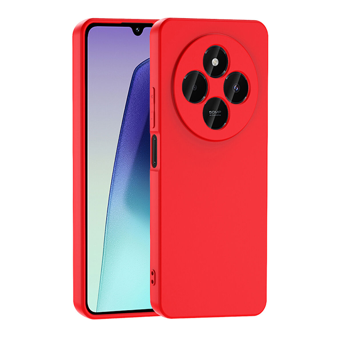 Redmi 14C 4G Kılıf Kadife Dolgulu Şık Candy Lansman Silikon Kapak