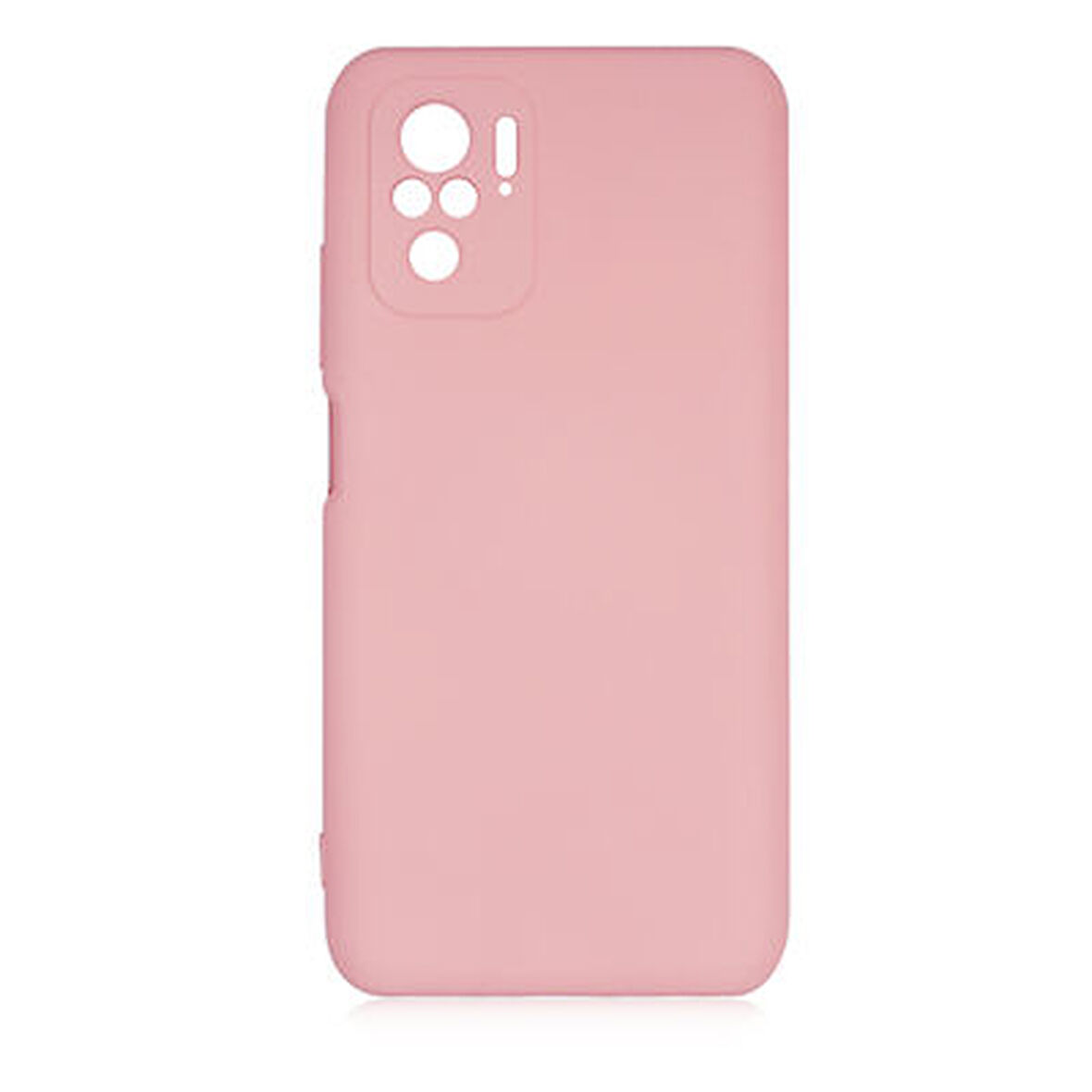Redmi Note 10 İçi Kadife Dolgulu Şık Candy Lansman Silikon Kılıf