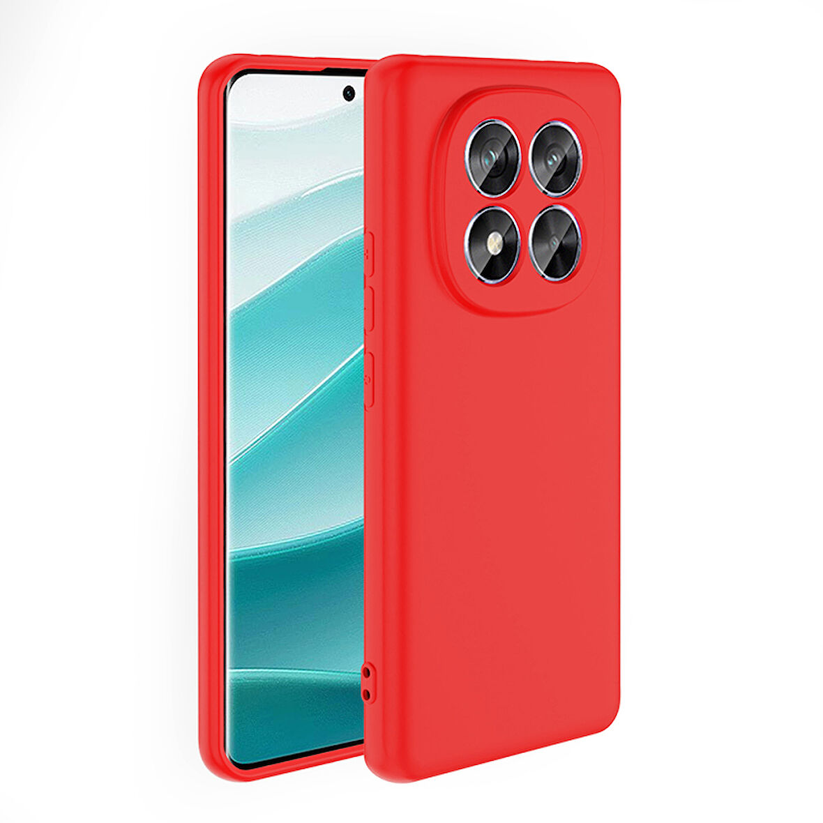 Redmi Note 14 Pro Plus Kılıf İçi Telefonu Çizmeyen Kadife Kaplı Dışı Soft Yapılı Esnek Lansman Kapak RYC/Mara