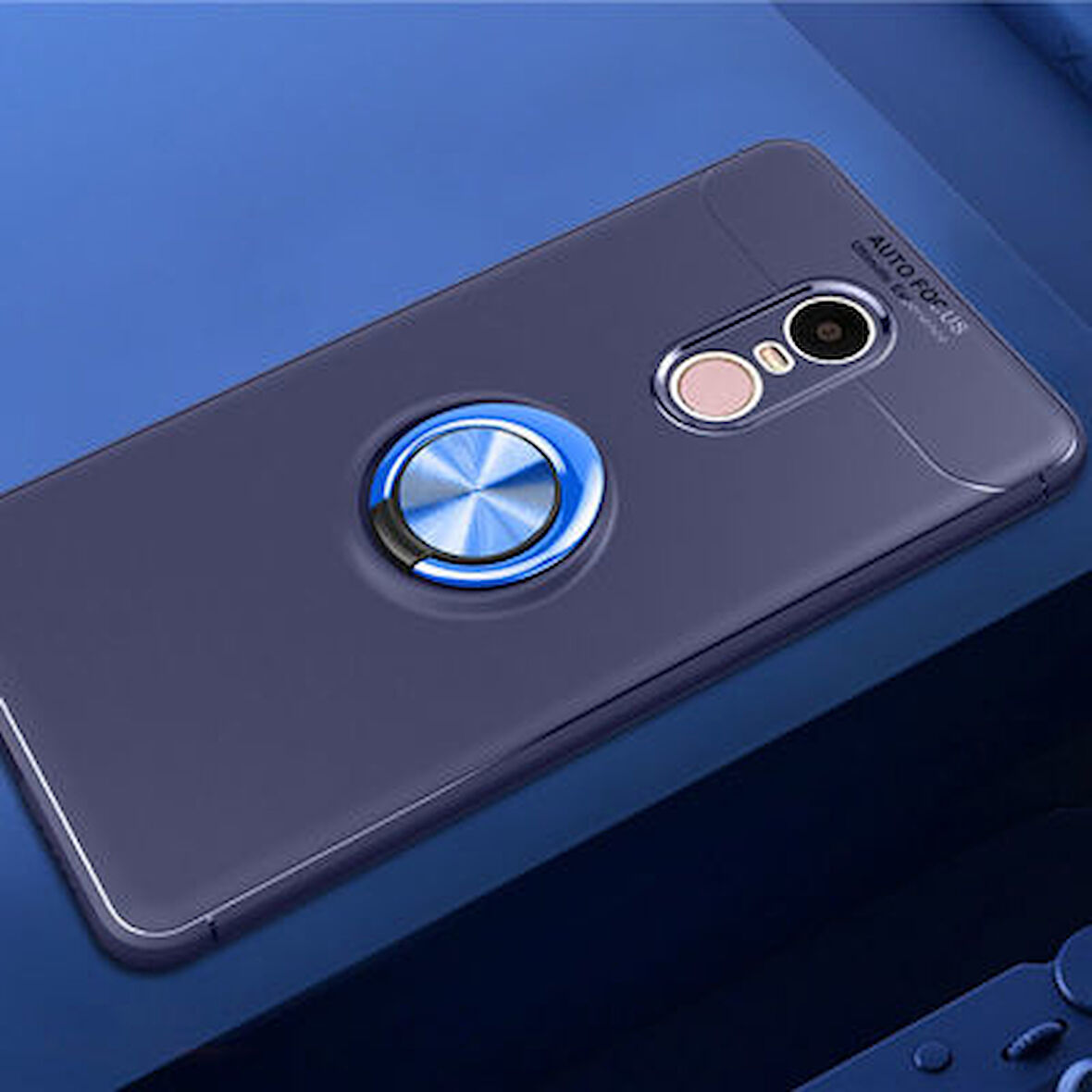 Redmi Note 4X  Kılıf Yüzüklü Sağlam Esnek Ringo Silikon Kapak