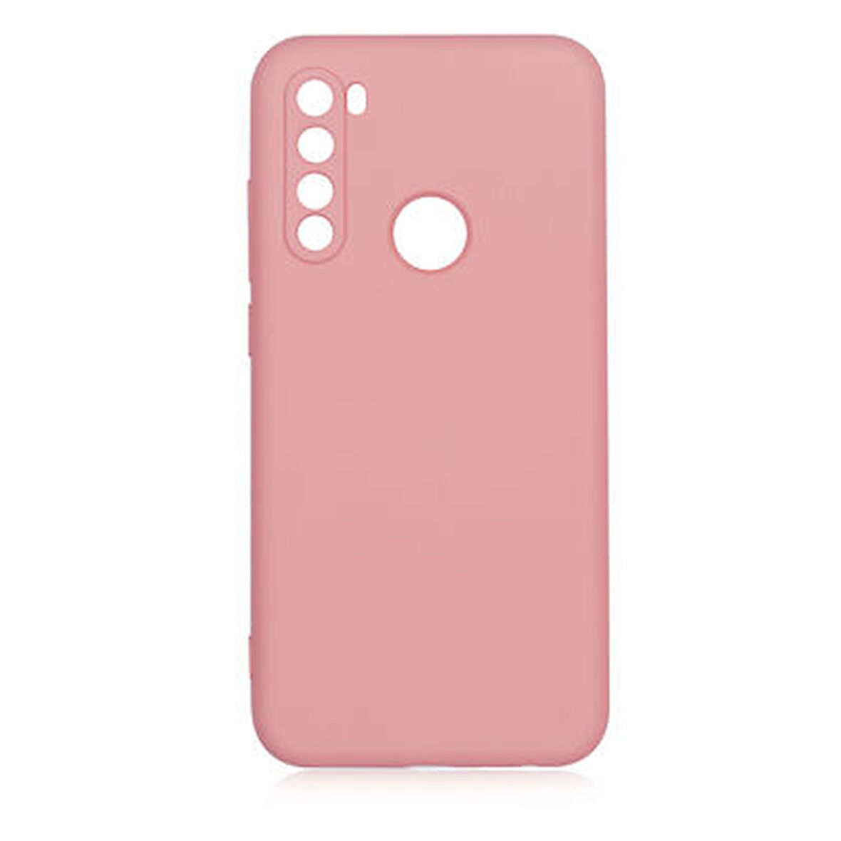 Redmi Note 8 İçi Kadife Dolgulu Şık Candy Lansman Silikon Kılıf