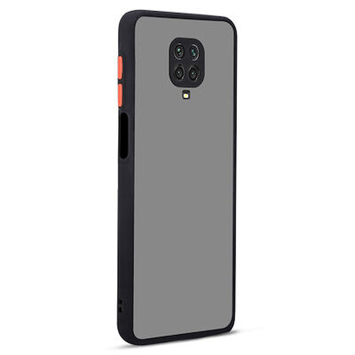 Redmi Note 9 Pro Kılıf Kenarları Renkli Sert Yapılı Şık Silikon Kapak RYC/Hux