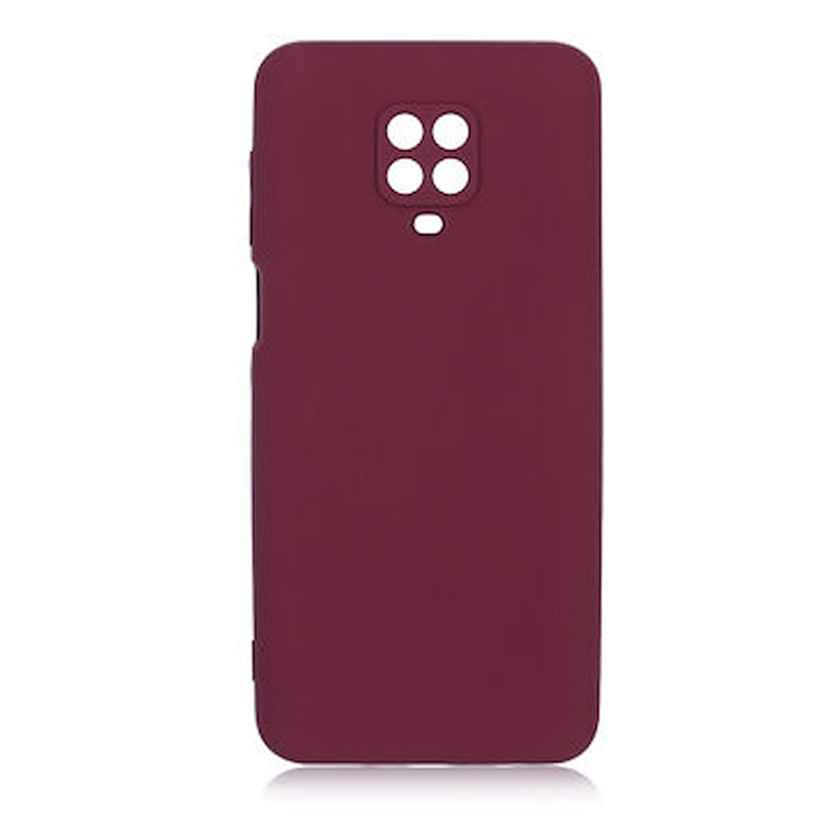 Redmi Note 9S Kılıf İçi Telefonu Çizmeyen Kadife Kaplı Dışı Soft Yapılı Esnek Lansman Kapak RYC/Mara