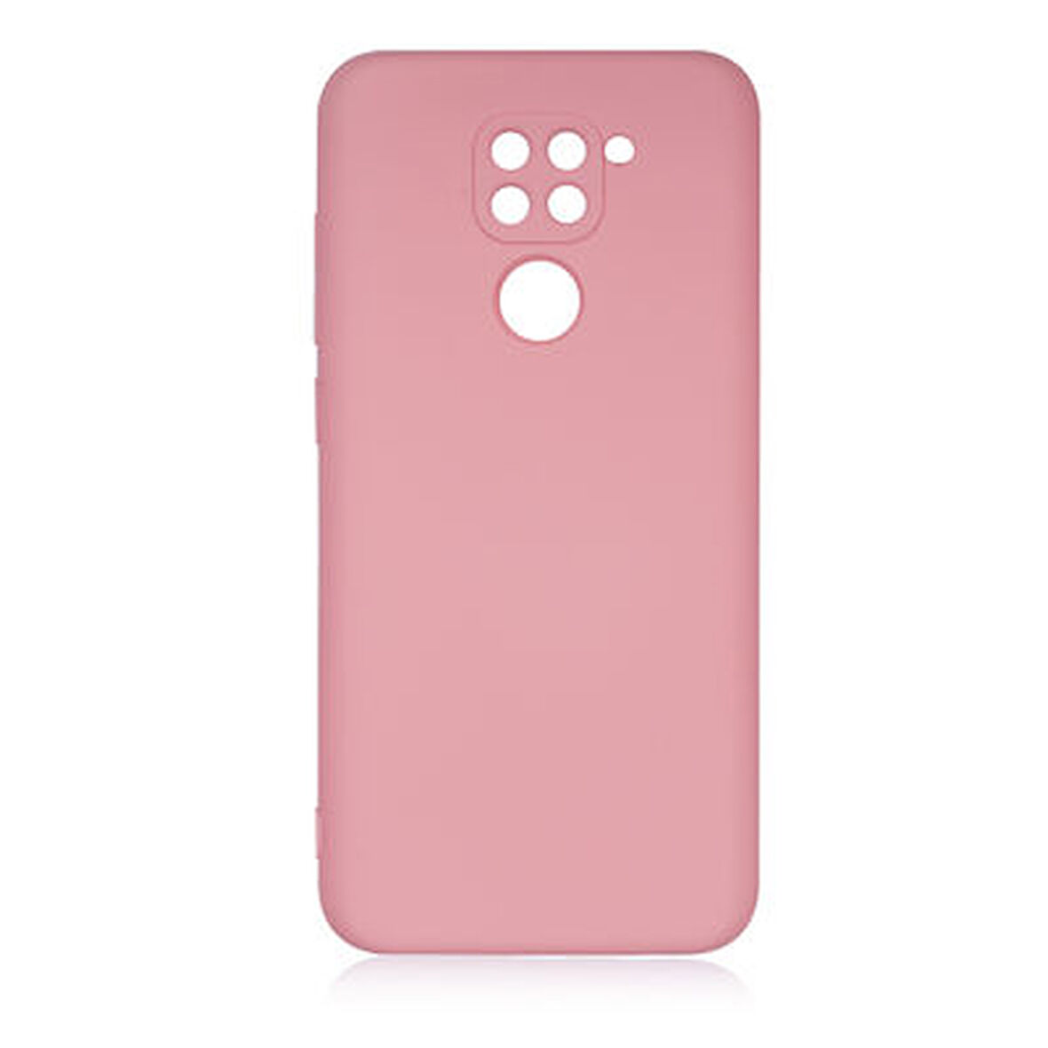 Redmi Note 9 İçi Kadife Dolgulu Şık Candy Lansman Silikon Kılıf