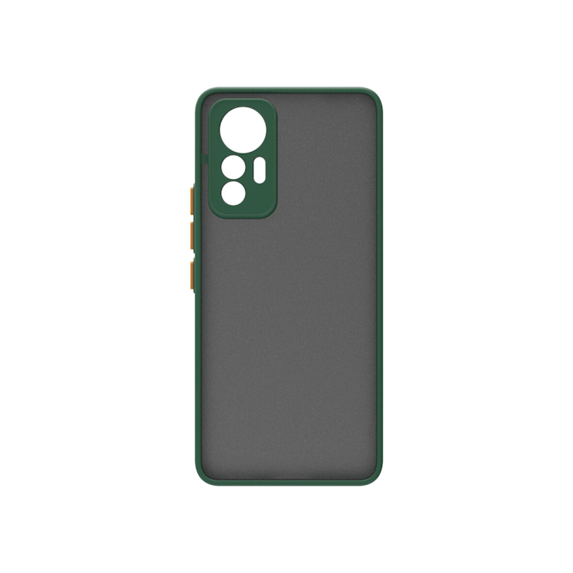 Xiaomi Mi 12 Lite Kılıf Sade Mat Görünümlü Vulcan Silikon Kapak