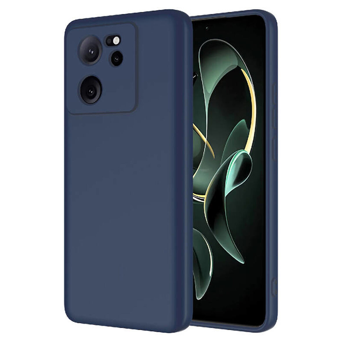 Xiaomi Mi 13T Pro İçi Kadife Dolgulu Şık Candy Lansman Silikon Kılıf