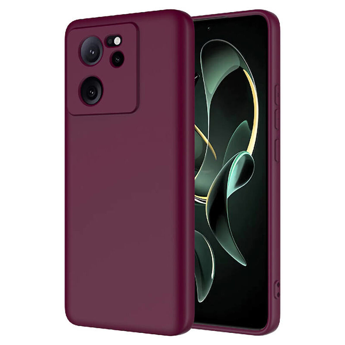 Xiaomi Mi 13T Kılıf İçi Telefonu Çizmeyen Kadife Kaplı Dışı Soft Yapılı Esnek Lansman Kapak RYC/Mara