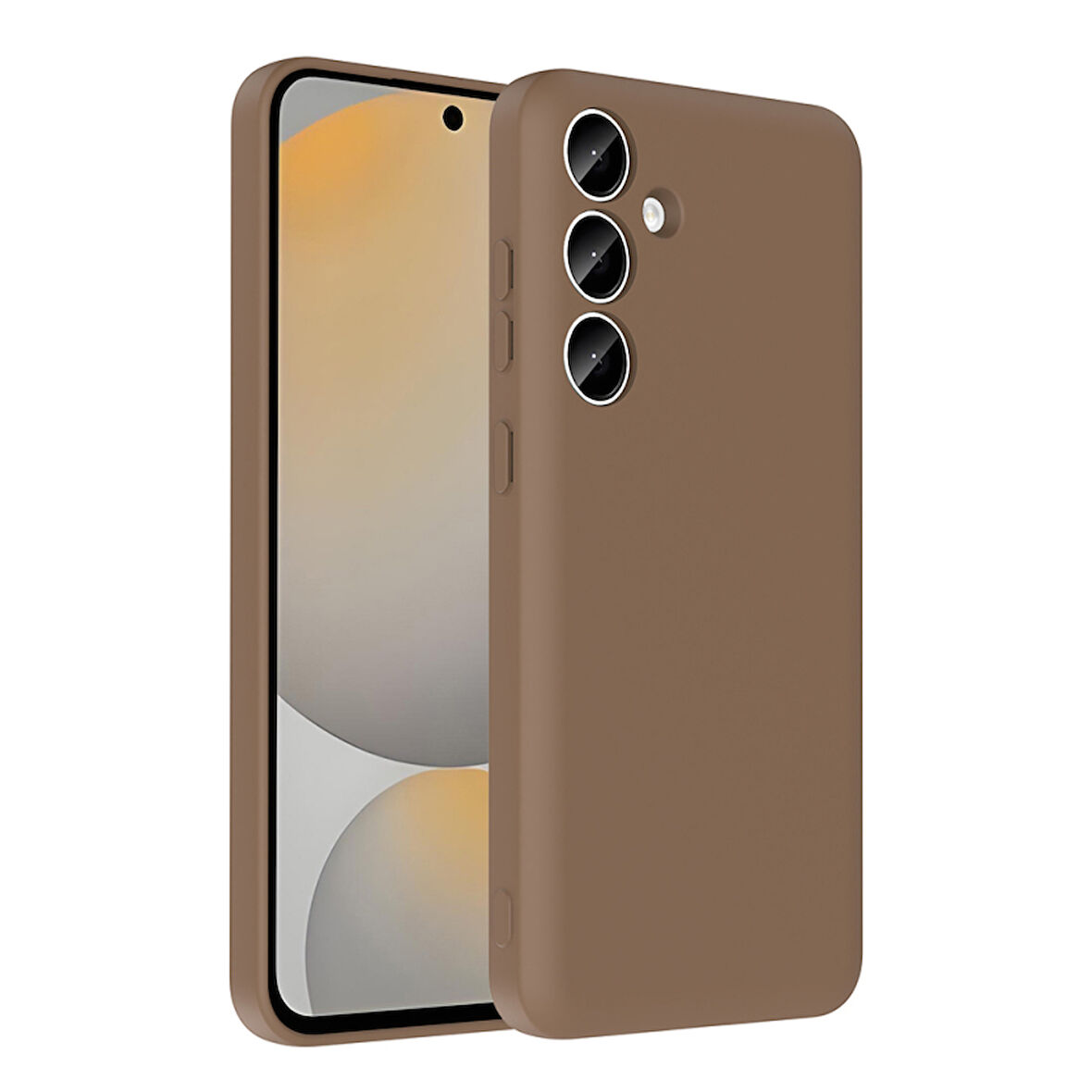 Samsung Galaxy A55 Kılıf Kamera Korumalı Ve Gizli Kart Hazneli Vitra Premium Silikon Kapak