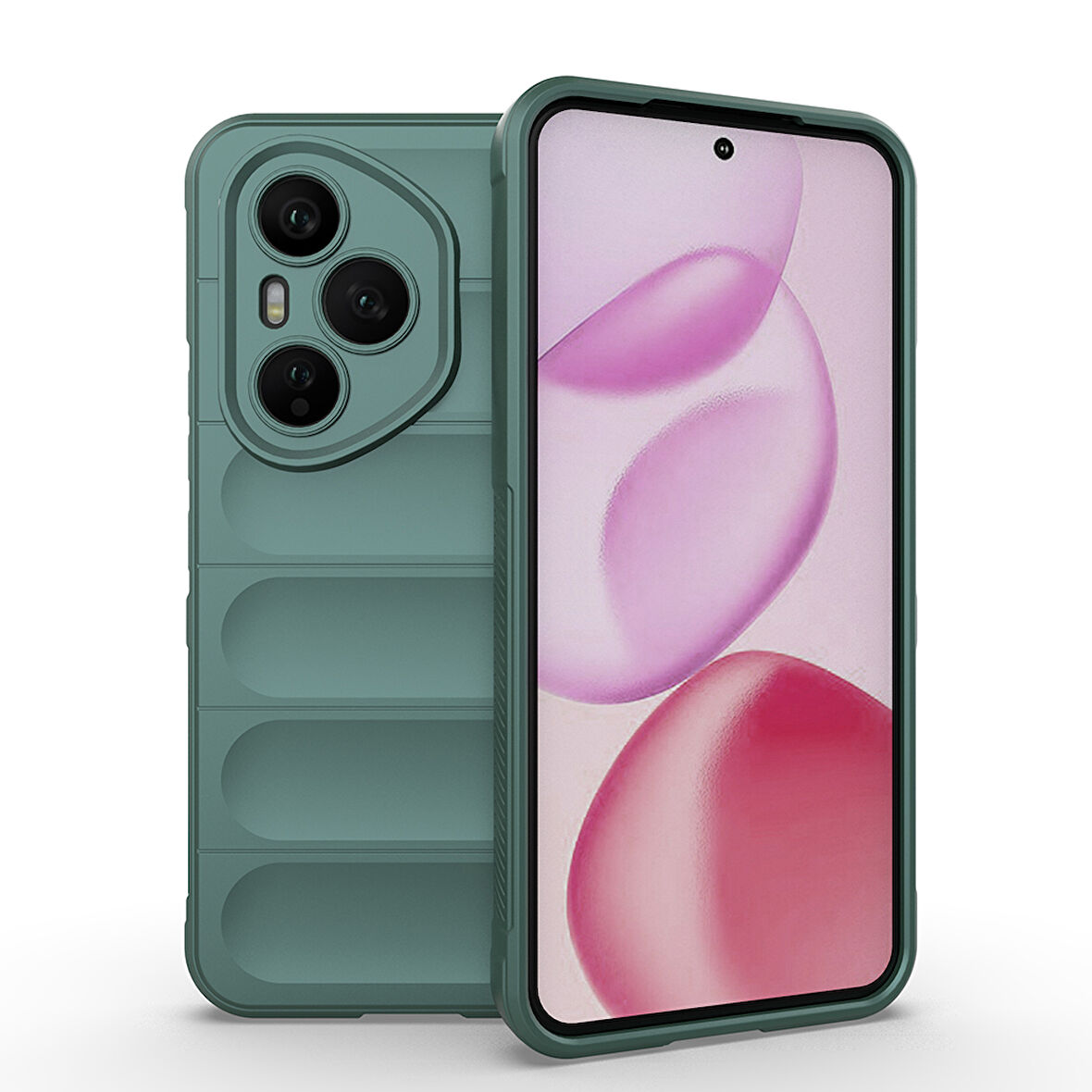 Honor 400 Pro Kılıf Rahat Tutulabilir Yapılı İçi Kadife Kaplamalı Etnik Premium TPU Silikon Kapak