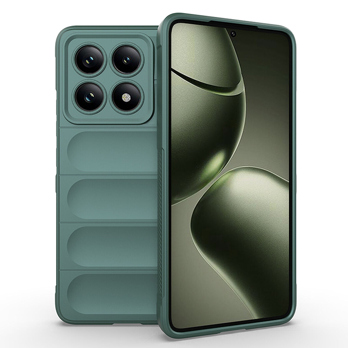Xiaomi 14T Kılıf Oyuk Tasarımlı Veltox Premium Esnek TPU Silikon Kapak
