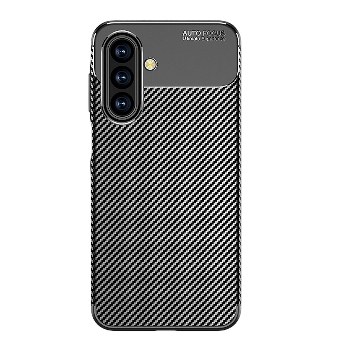 Samsung Galaxy A17 Kılıf Karbon Desenli Şık Tamia Premium Silikon Kapak