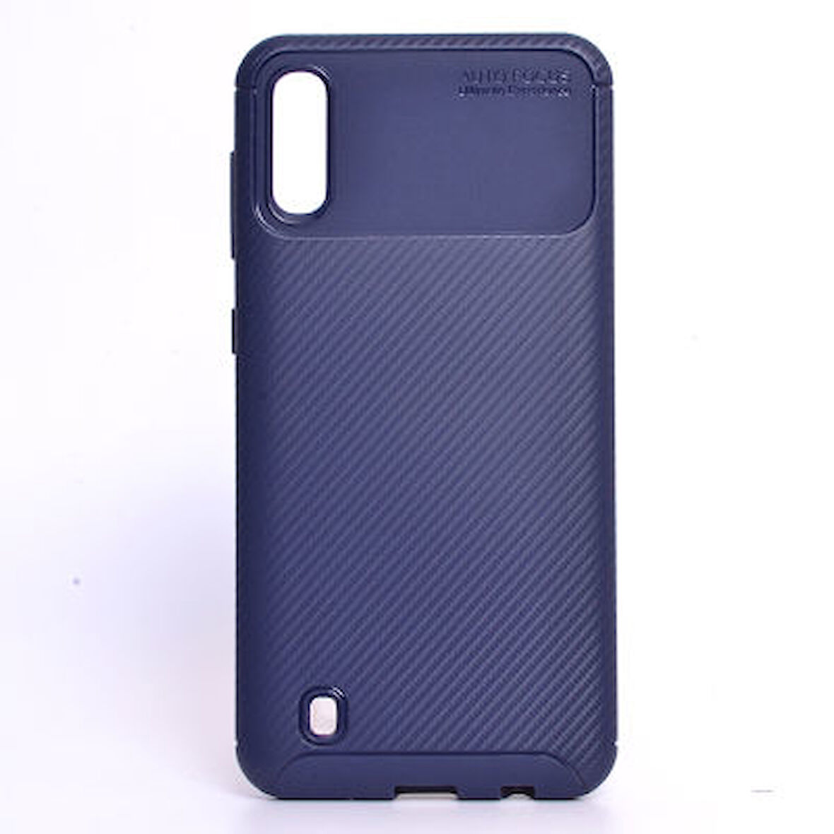 Samsung Galaxy M10 Kılıf Karbon Desenli Şık Negro Premium Silikon Kapak