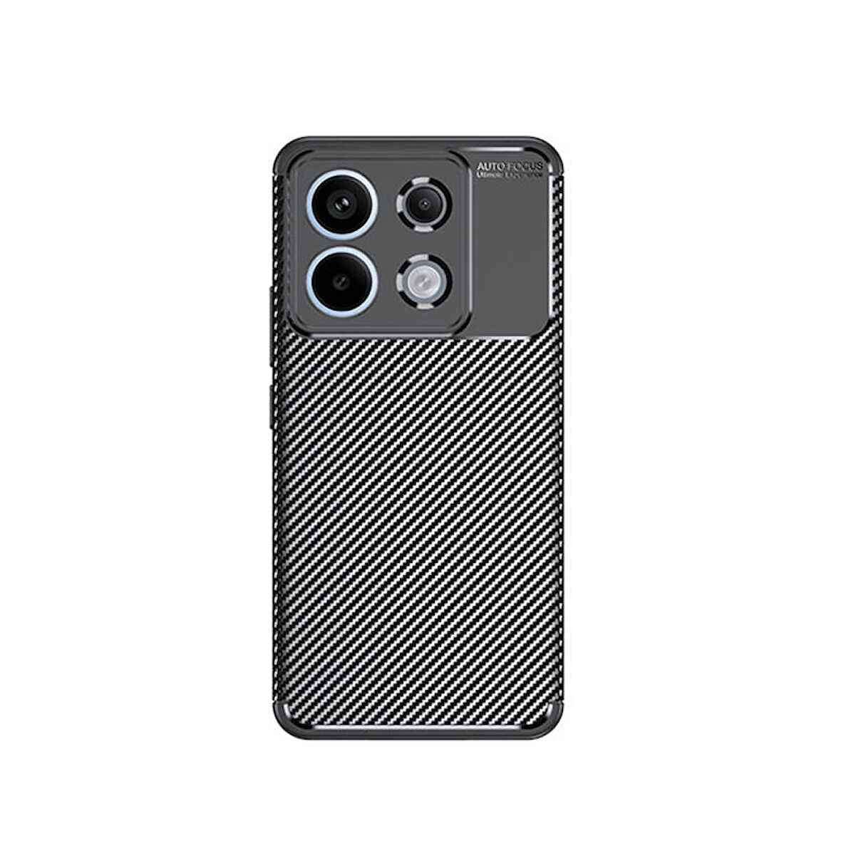 Redmi Note 13 Pro 5G Kılıf Karbon Desenli Şık Tamia Premium Silikon Kapak
