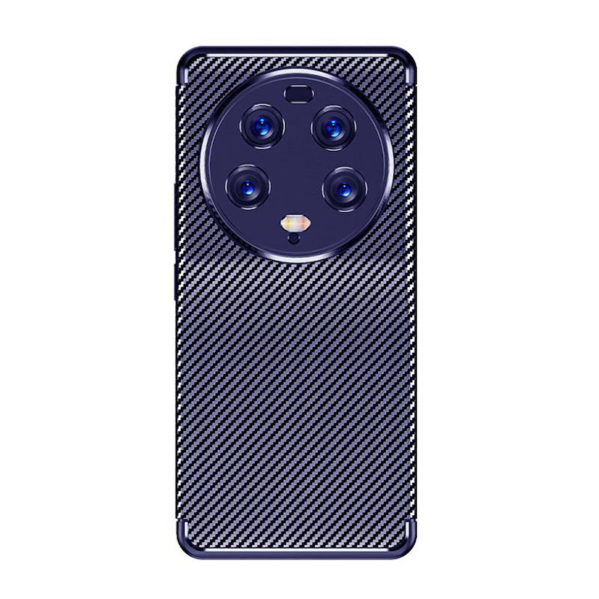 Xiaomi Mi 13 Ultra Kılıf Karbon Desenli Esnek Yüksek Kaliteli Meteryalden Üretilmiş Silikon Kapak RYC/Negro