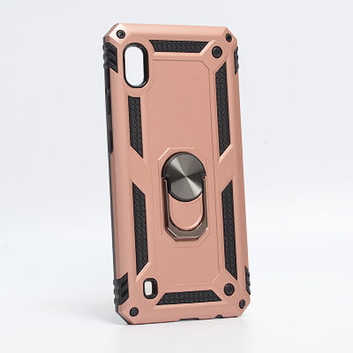 Samsung Galaxy A10 Kılıf Tam Koruma Çift Katmanlı İbiza Sert Silikon Kapak