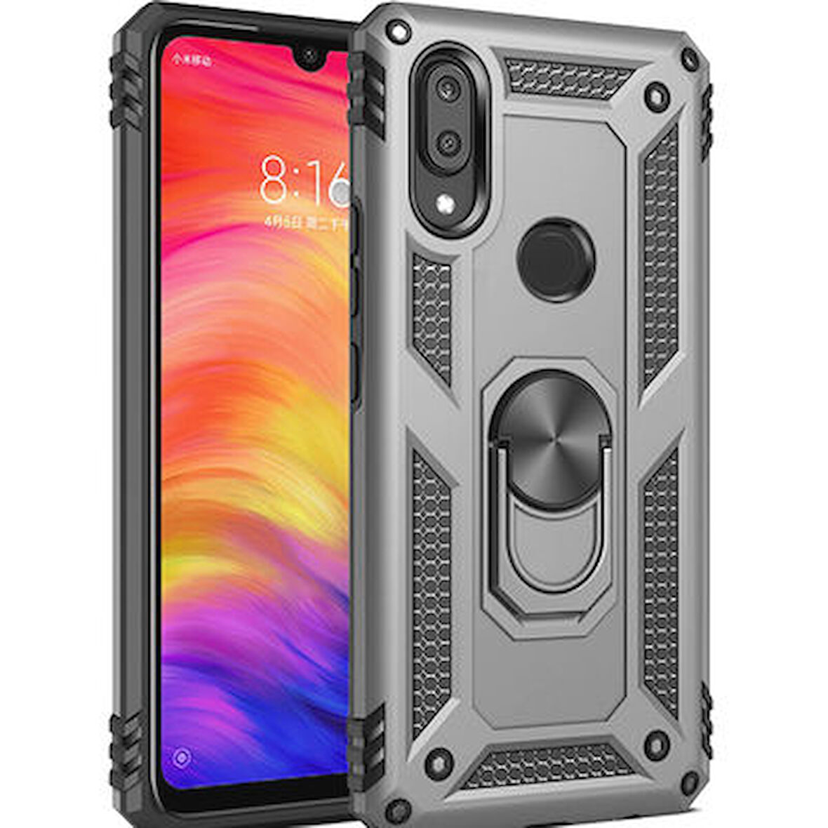 Samsung Galaxy A20 Kılıf Tam Koruma Çift Katmanlı İbiza Sert Silikon Kapak