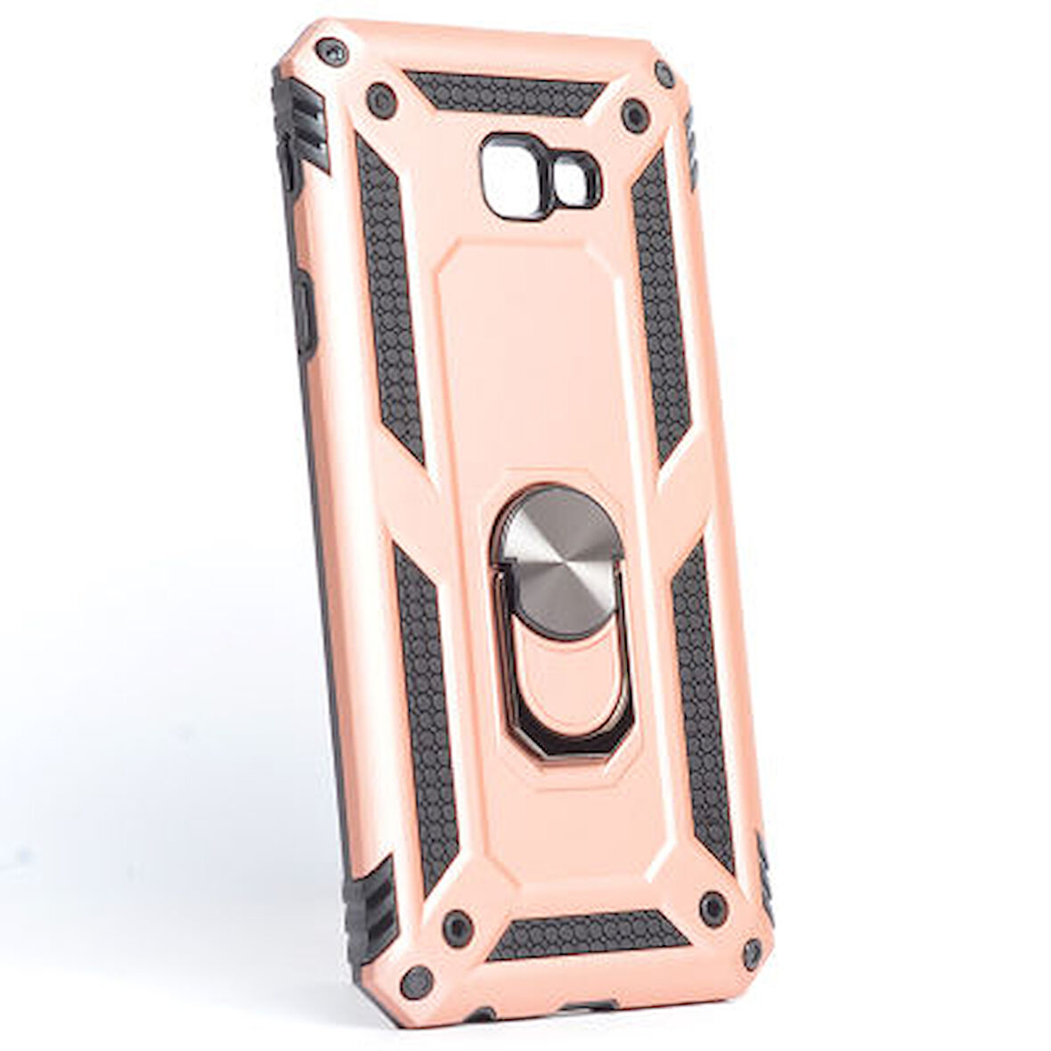 Samsung Galaxy J4 Plus Kılıf Tam Koruma Çift Katmanlı İbiza Sert Silikon Kapak