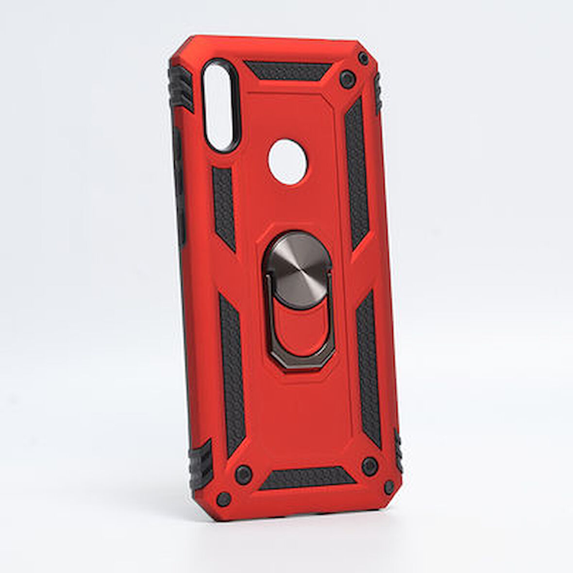 Huawei Y6S 2019 Kılıf Tam Koruma Çift Katmanlı İbiza Sert Silikon Kapak