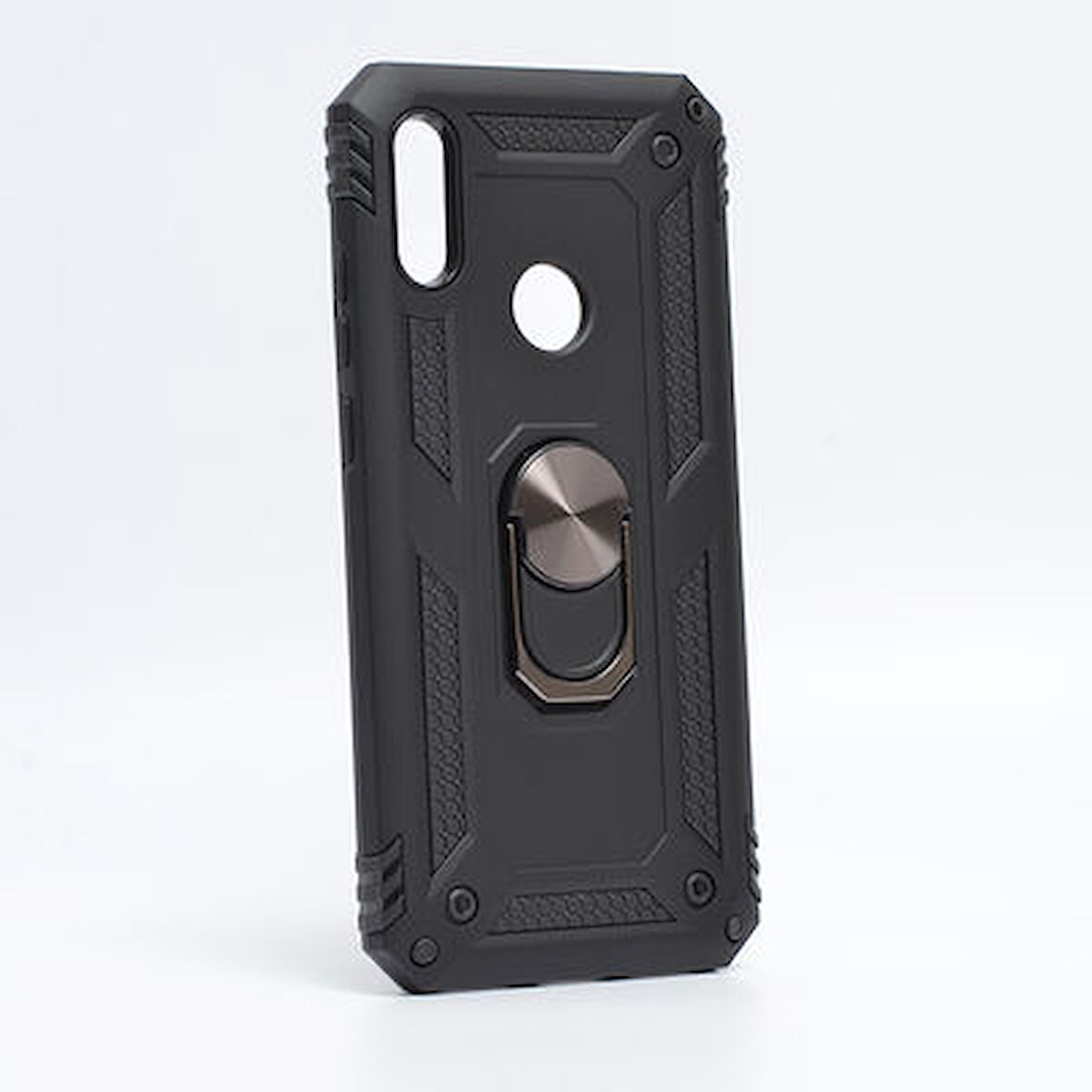 Huawei Y6S 2019 Kılıf Tam Koruma Çift Katmanlı İbiza Sert Silikon Kapak