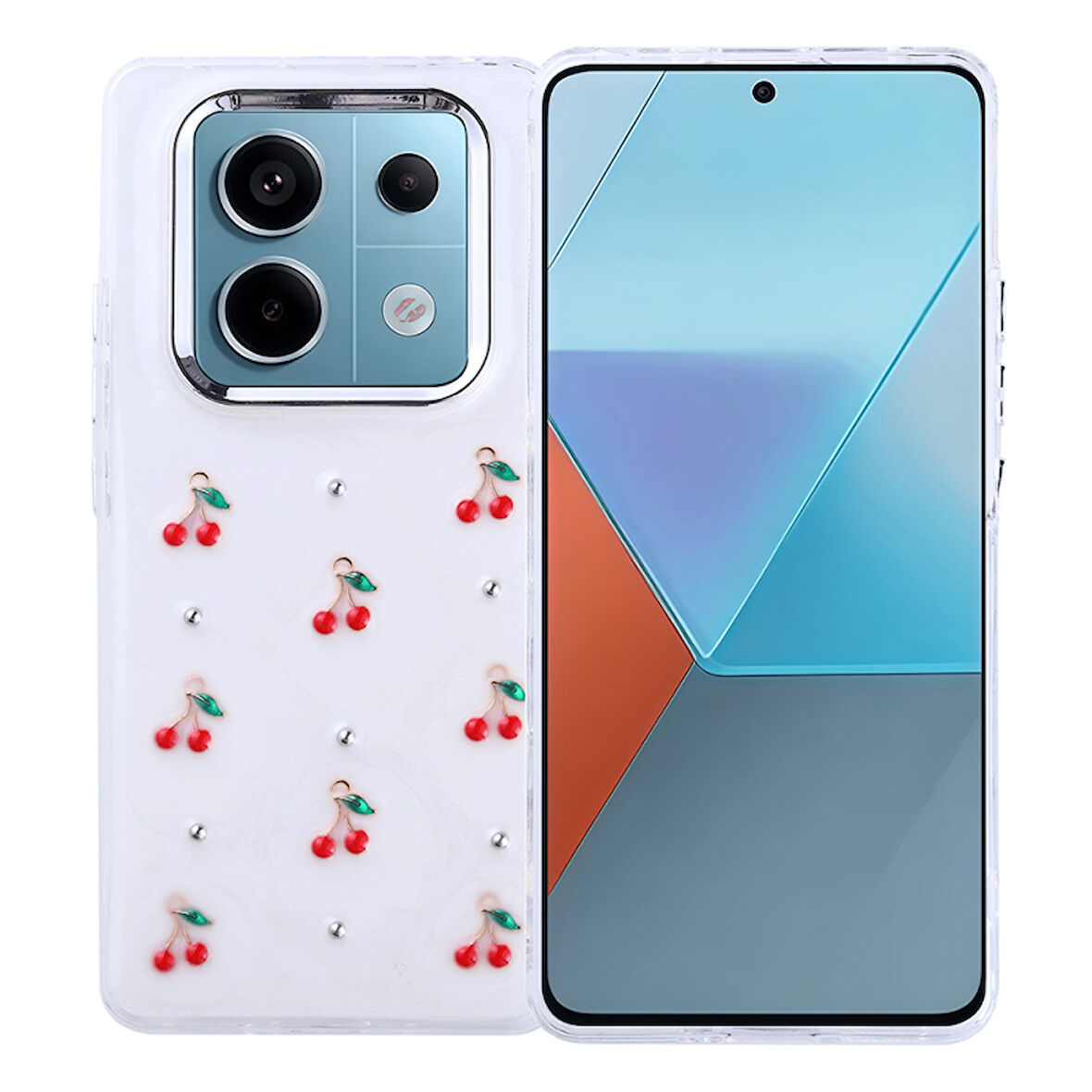 Redmi Note 14 Pro 4G Kılıf Figürlü ve Sert Yapılı Şeffaf Sağlam Premium Silikon Kapak RYC/Kutup