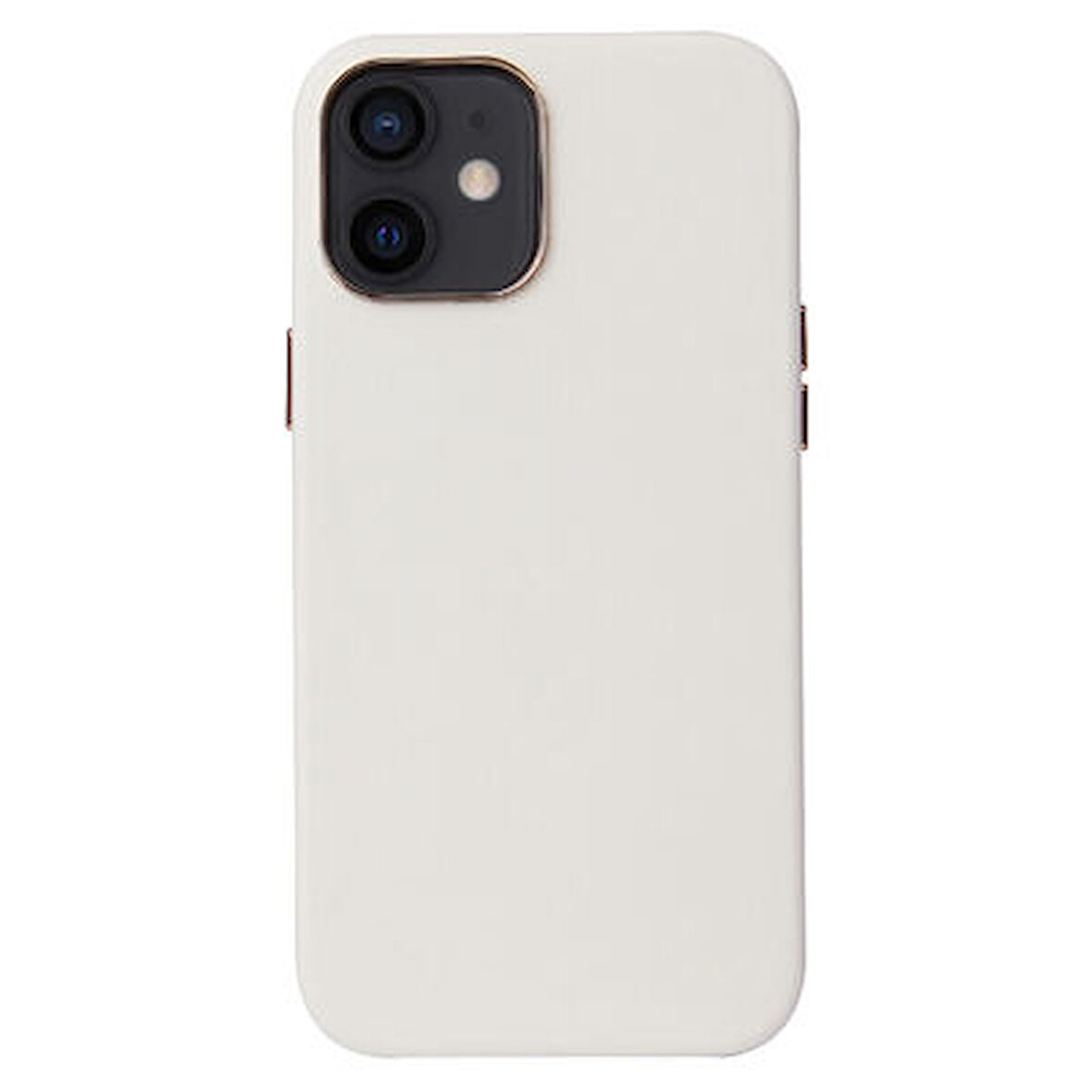 iPhone 12 Kılıf İçi Kadife Dolgulu PU Deri Hestia Premium Kapak