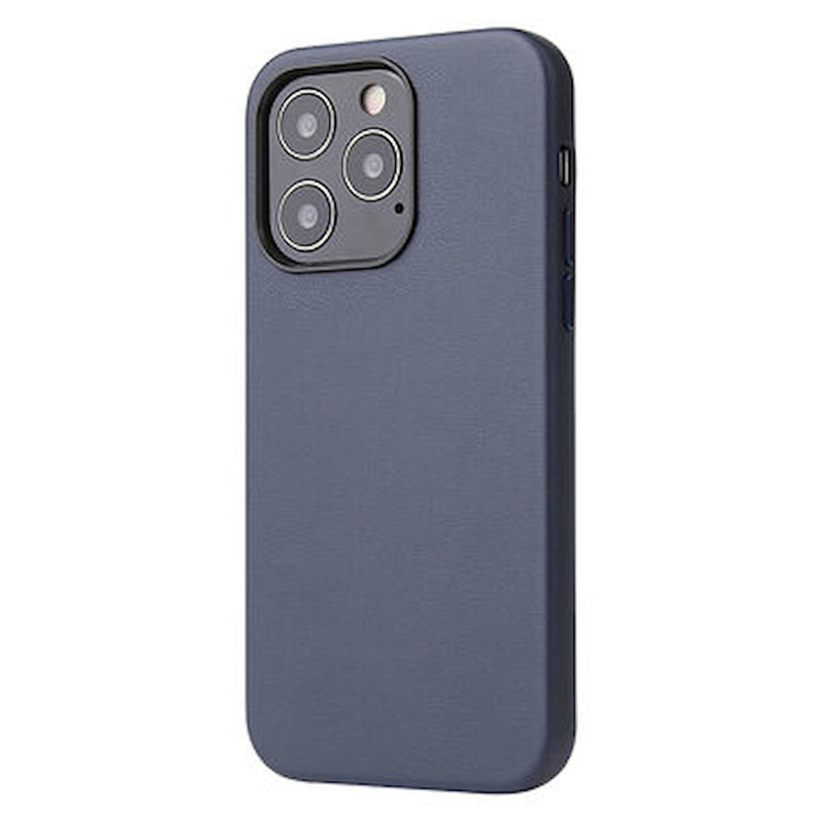 iPhone 13 Pro Max Kılıf İçi Kadife Dolgulu PU Deri Hestia Premium Kapak