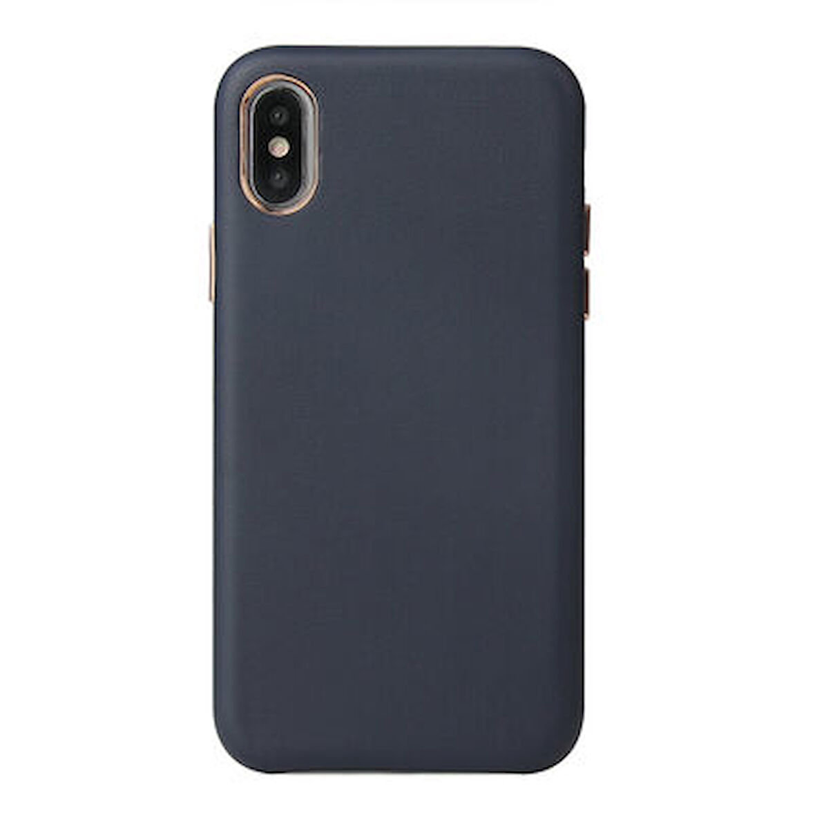 iPhone X Kılıf İçi Kadife Dolgulu PU Deri Hestia Premium Kapak