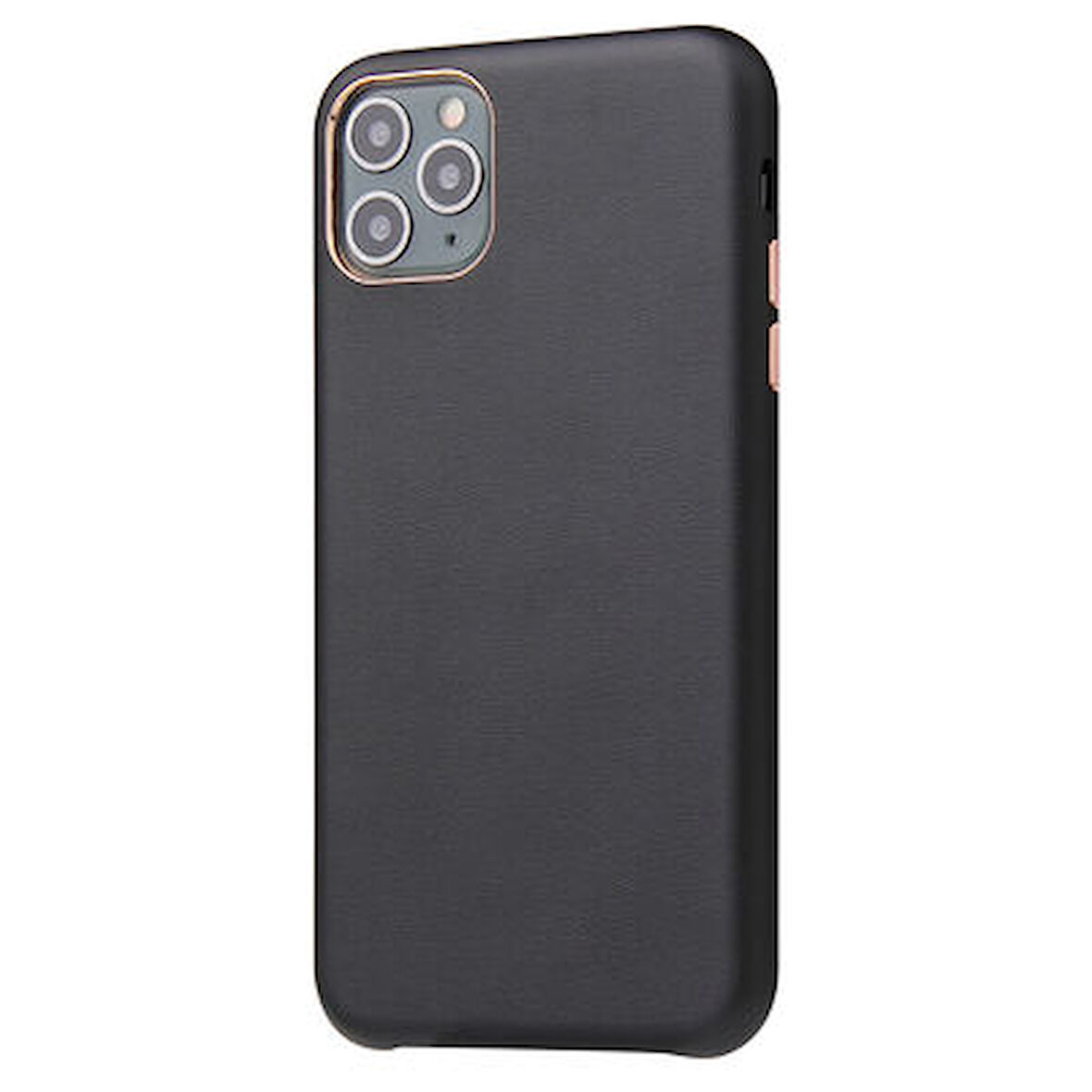 iPhone 11 Pro Wireless Şarj Destekli ve Kadife Kaplamalı Premium Pu Deri Kapak RYC/Eyzi