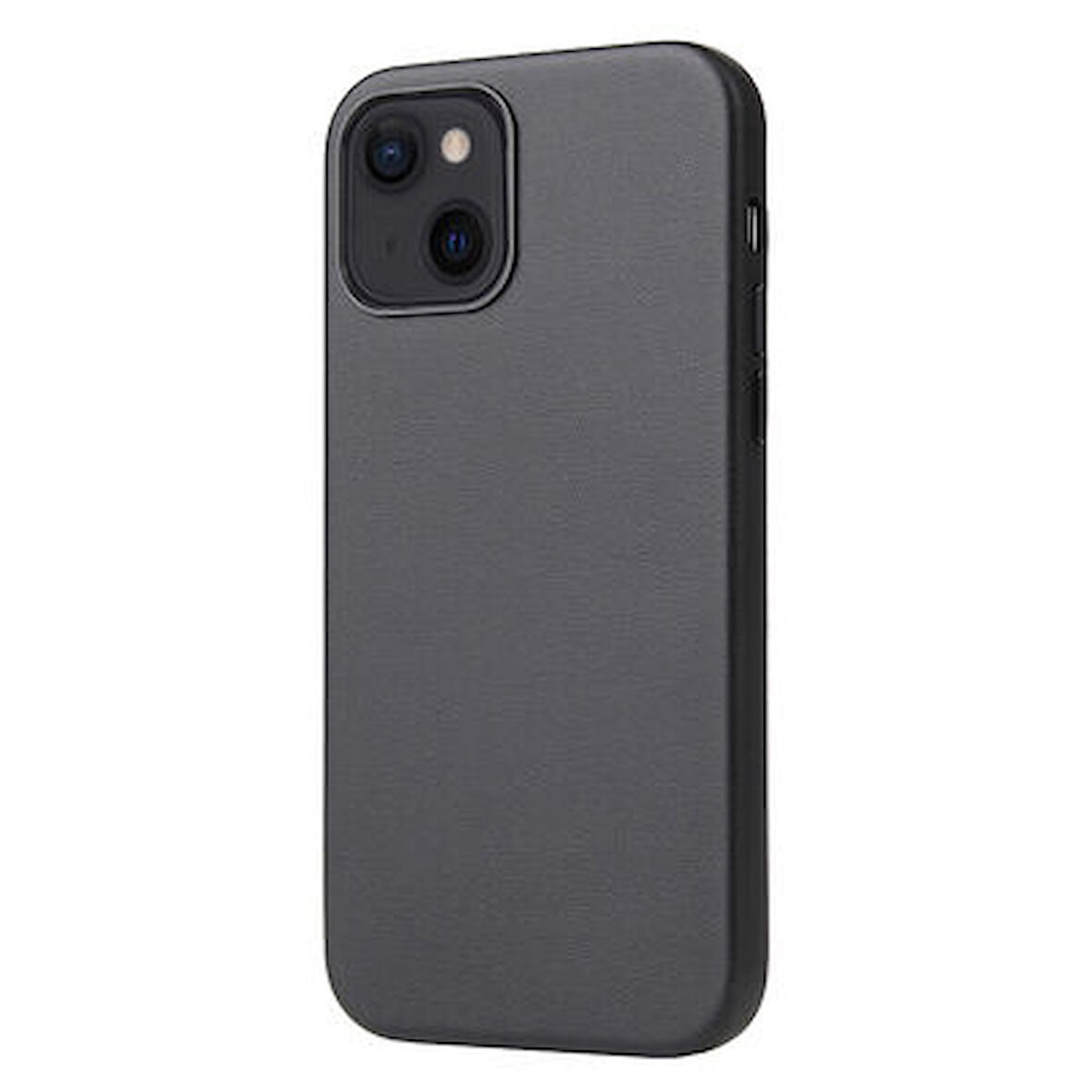 iPhone 13 Mini Wireless Şarj Destekli ve Kadife Kaplamalı Premium Pu Deri Kapak RYC/Eyzi