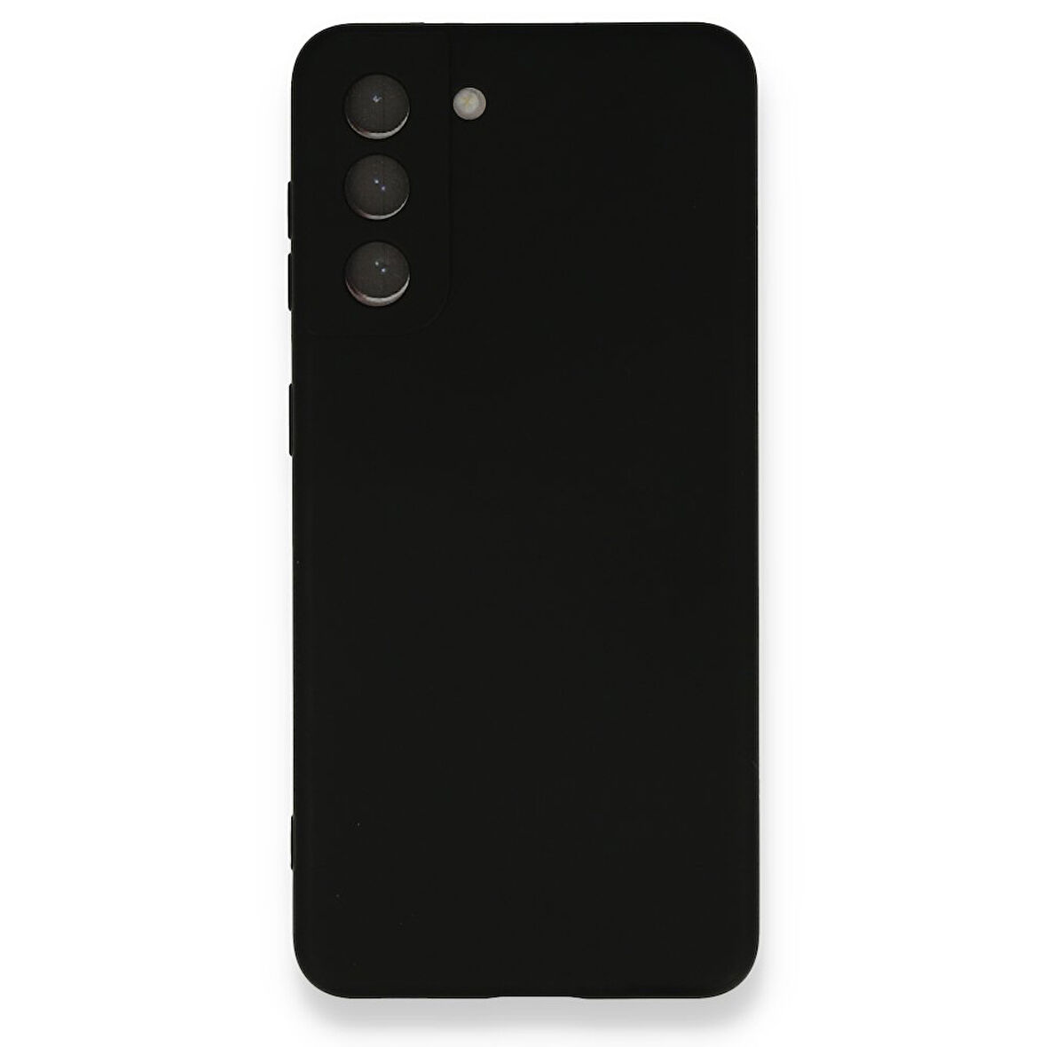 Samsung Galaxy S21 İçi Kadife Kaplı Esnek Silikon Kapak RYC/ Nano Lansman