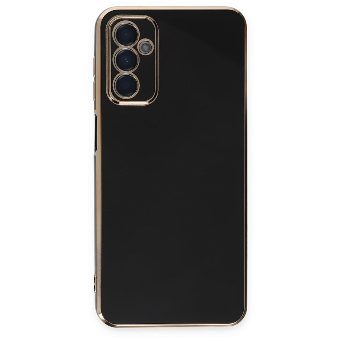 Samsung Galaxy M13 Kılıf Parlak Yapılı Esnek Volet Silikon Kapak