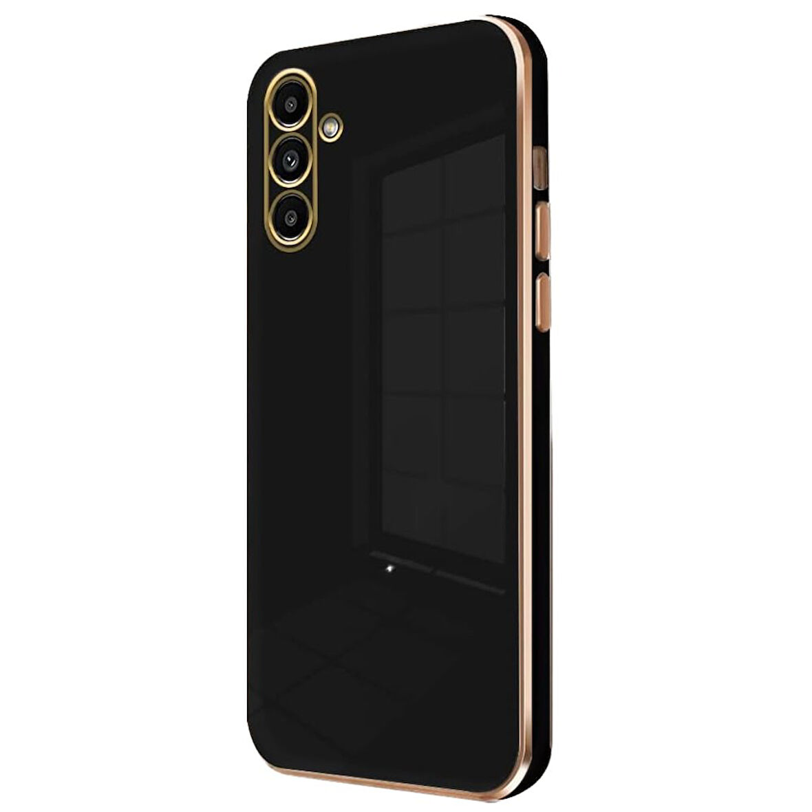 Samsung Galaxy A15 4G Kılıf Şık ve Parlak Silikon Kapak RYC/Volet