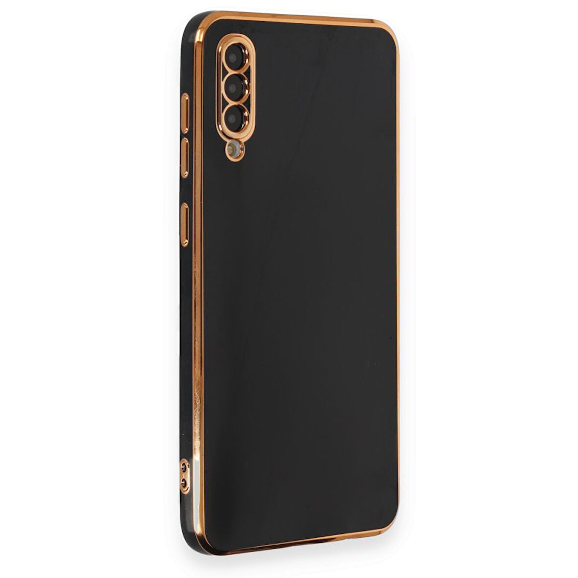 Samsung Galaxy A50 Kılıf Şık ve Parlak Silikon Kapak RYC/Volet