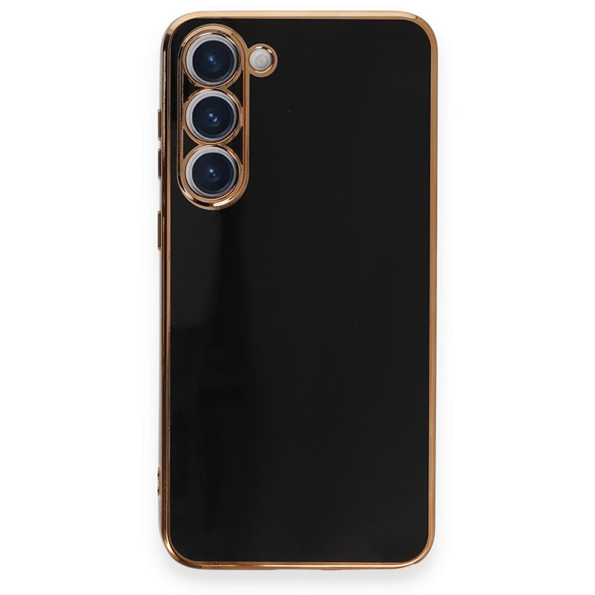 Samsung Galaxy S23 Kılıf Şık ve Parlak Silikon Kapak RYC/Volet