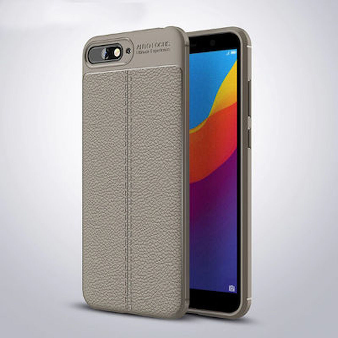 Huawei Y6 2018 Kılıf Yoğun Silikon Malzemeli Uzun Ömürlü Niss Premium Kapak