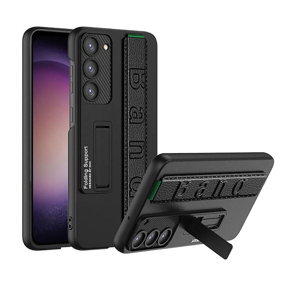 Samsung Galaxy S23 Plus Tutma Bölmeli Şık Lucid Premium Kapak