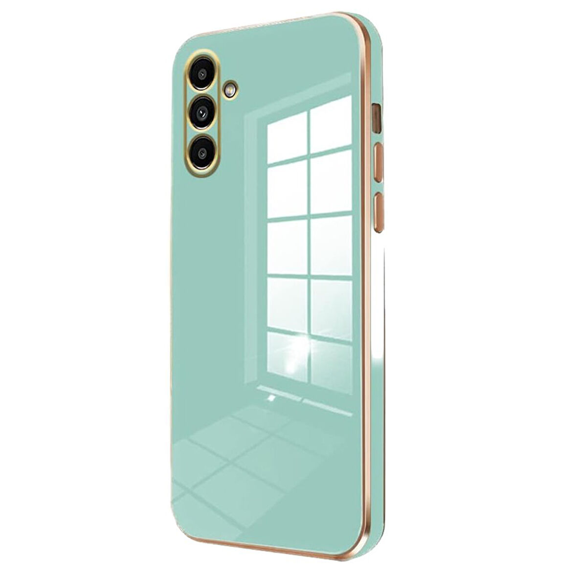 Samsung Galaxy A25 5G Kılıf Şık ve Parlak Silikon Kapak RYC/Volet