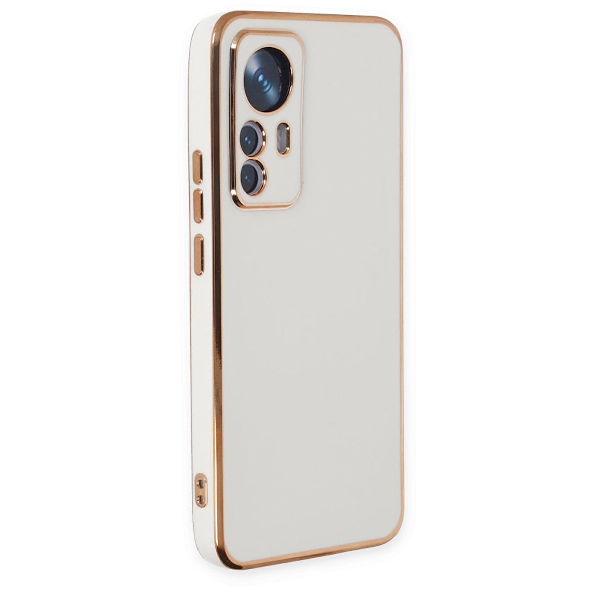 Xiaomi Mi 12T Pro Kılıf Parlak Yapılı Esnek Volet Silikon Kapak