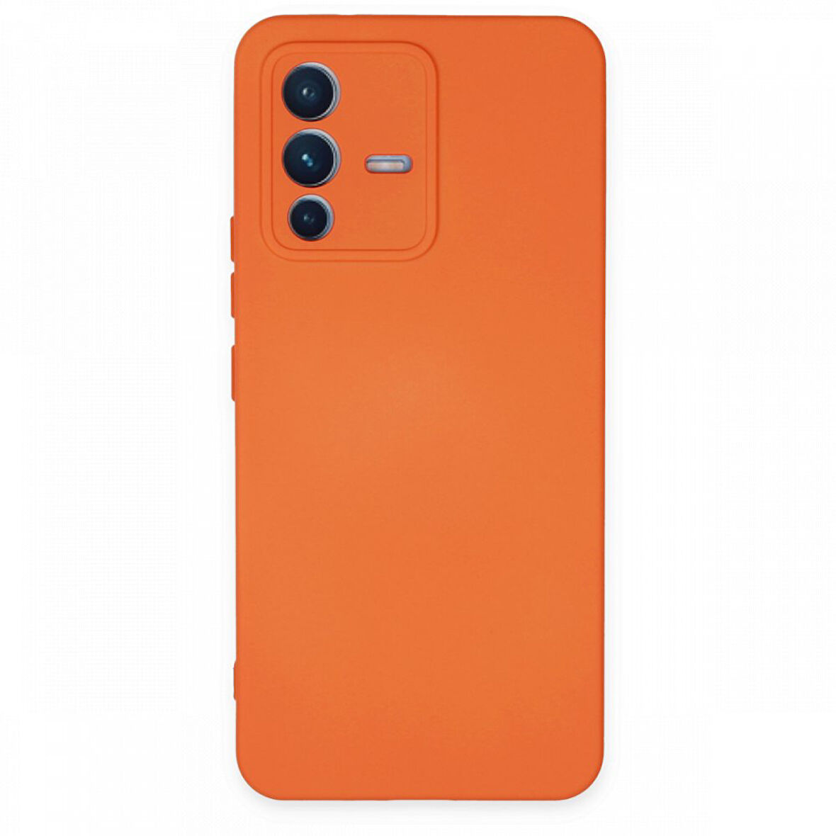 Vivo V23 5G İçi Kadife Kaplı Esnek Silikon Kapak RYC/ Nano Lansman