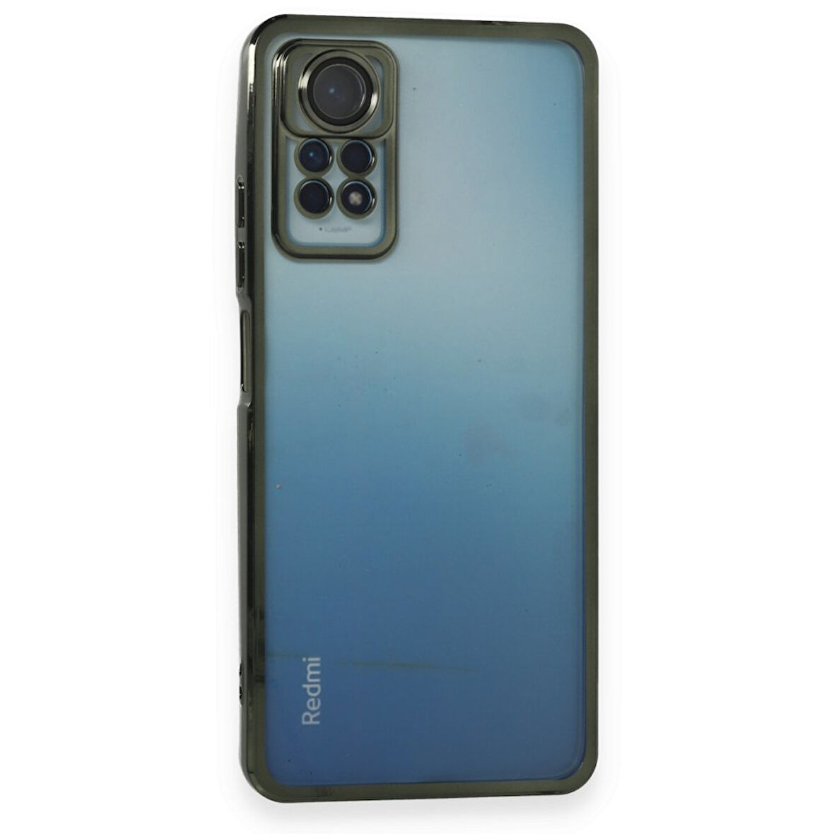Redmi Note 11 Pro Kılıf Kamera Lens Korumalı Razer Lens Silikon Kapak - Yeşil