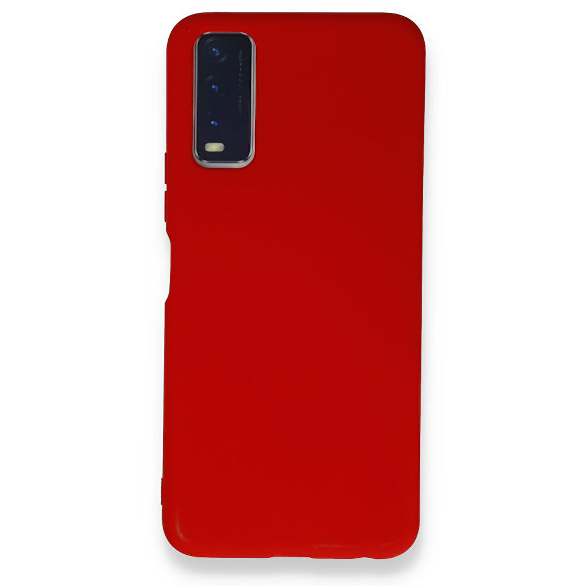 Vivo Y20 İçi Kadife Kaplı Esnek Silikon Kapak RYC/ Nano Lansman