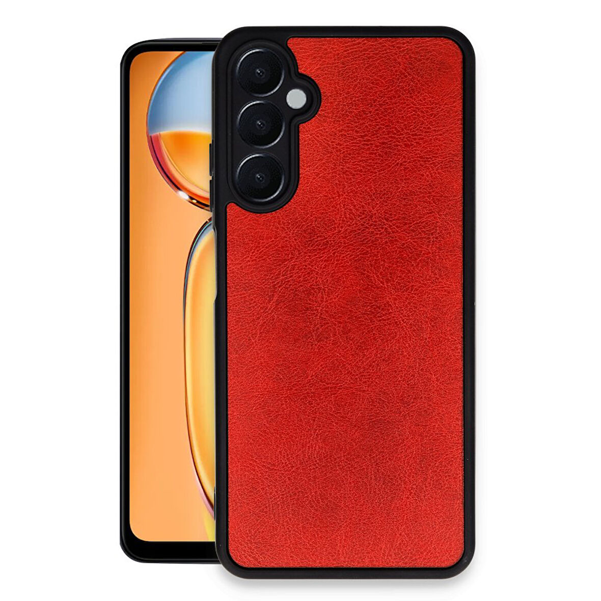 Samsung Galaxy A15 4G Kılıf Şık Tasarımlı Premium Aras Deri Kapak