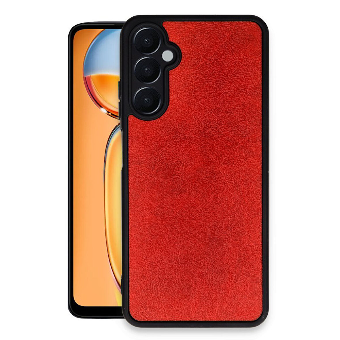 Samsung Galaxy A16 5G Kılıf Şık Tasarımlı Premium Aras Deri Kapak