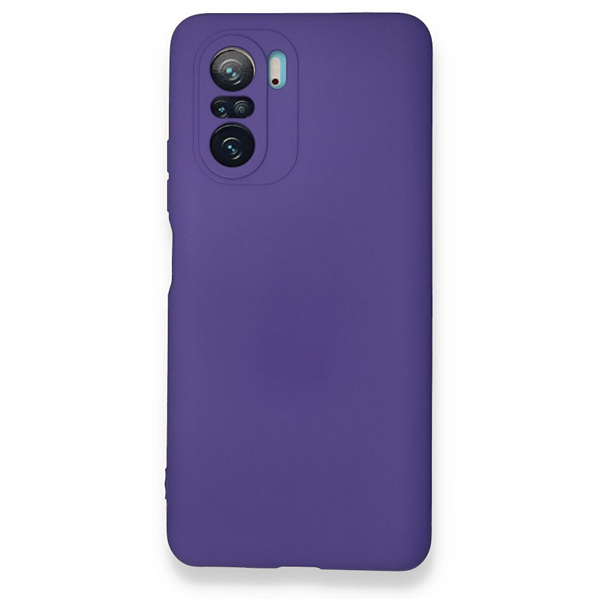 Xiaomi Mi 11i Kılıf İçi Kadife Kaplı Nano Silikon Kapak - Mor